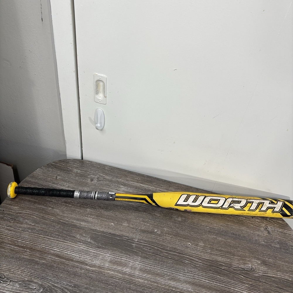 Worth Legit SBLU3 Slowpitch Softball Bat 34in 27oz 2-1/4 Dia. Yellow